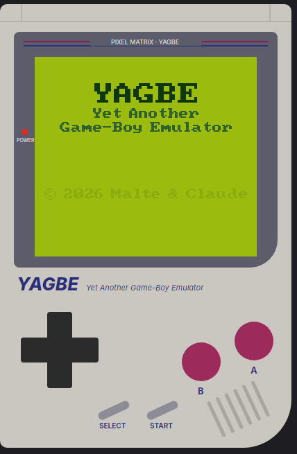 Über-YAGBE-Fenster im Game-Boy-Design